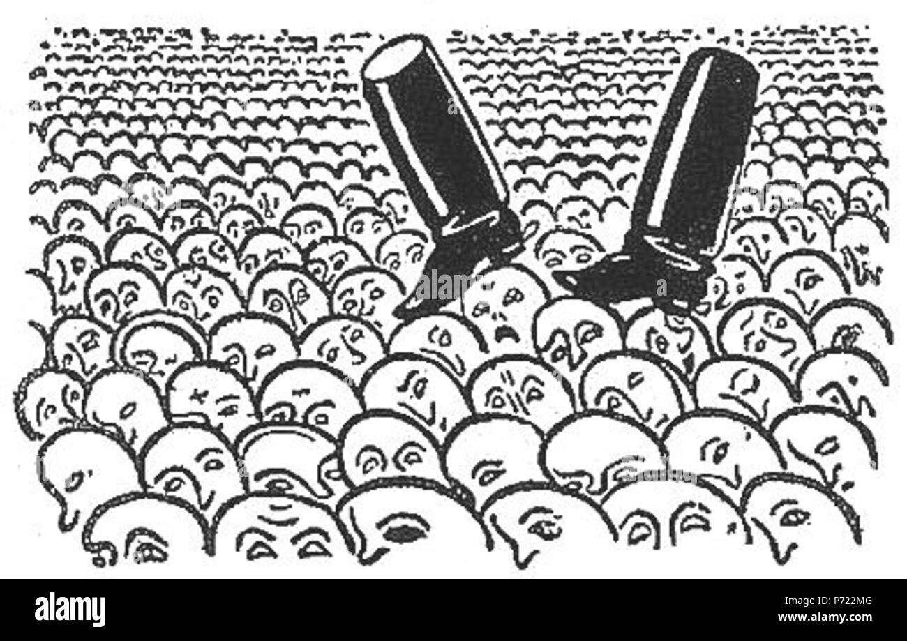 24 Josef Čapek - Diktátorské boty 04 Foto Stock