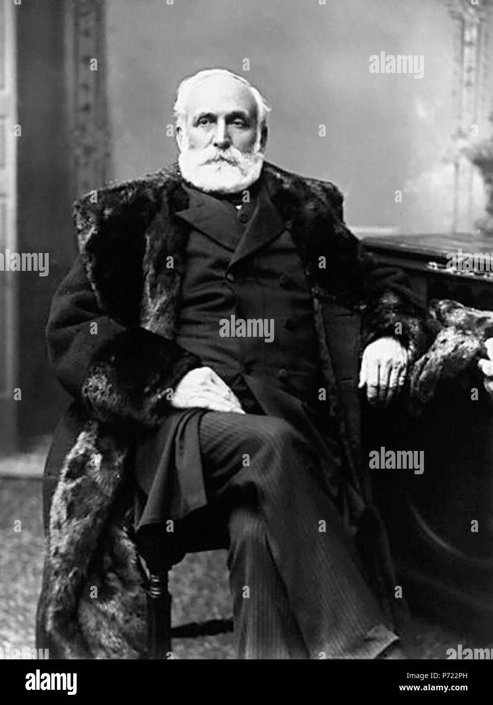 Mackenzie Bowell, primo ministro del Canada . Maggio 1889 12 Mackbowell Foto Stock