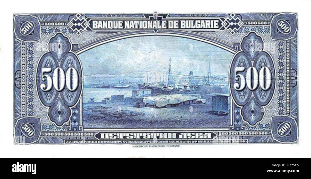 : . 1922 3 500Lev 1922a Foto Stock