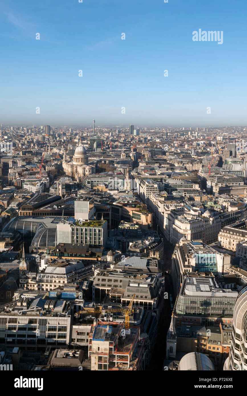 Cattedrale di San Paolo, City of London, Londra, Inghilterra, Regno Unito, Europa Foto Stock