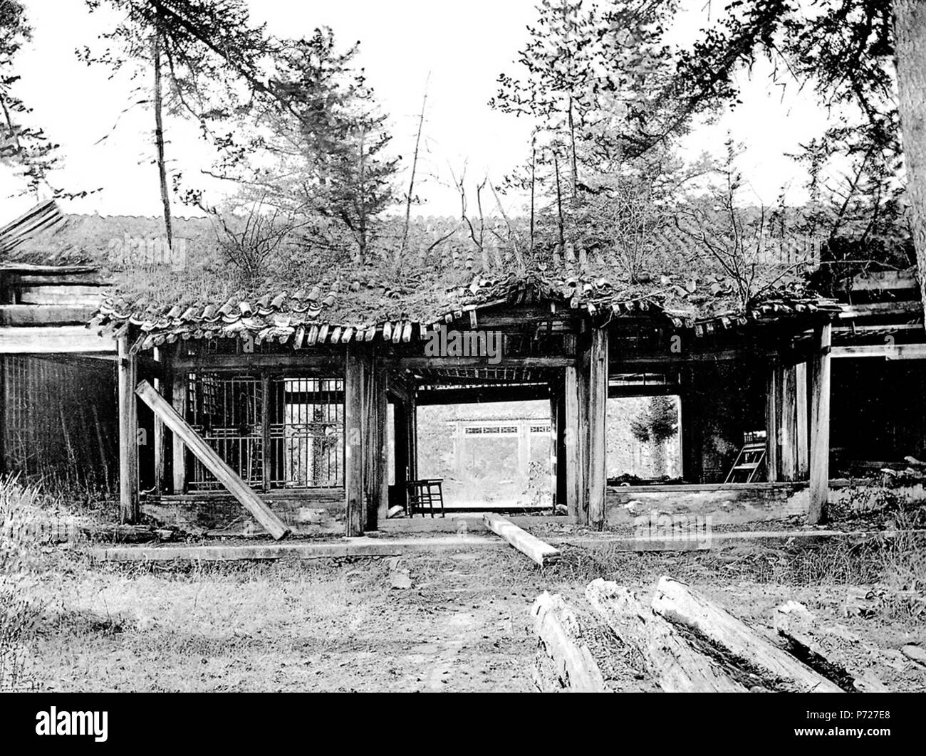 150 Kaiserlicher Reisepalast bei Changshanyü Ⅲ Foto Stock