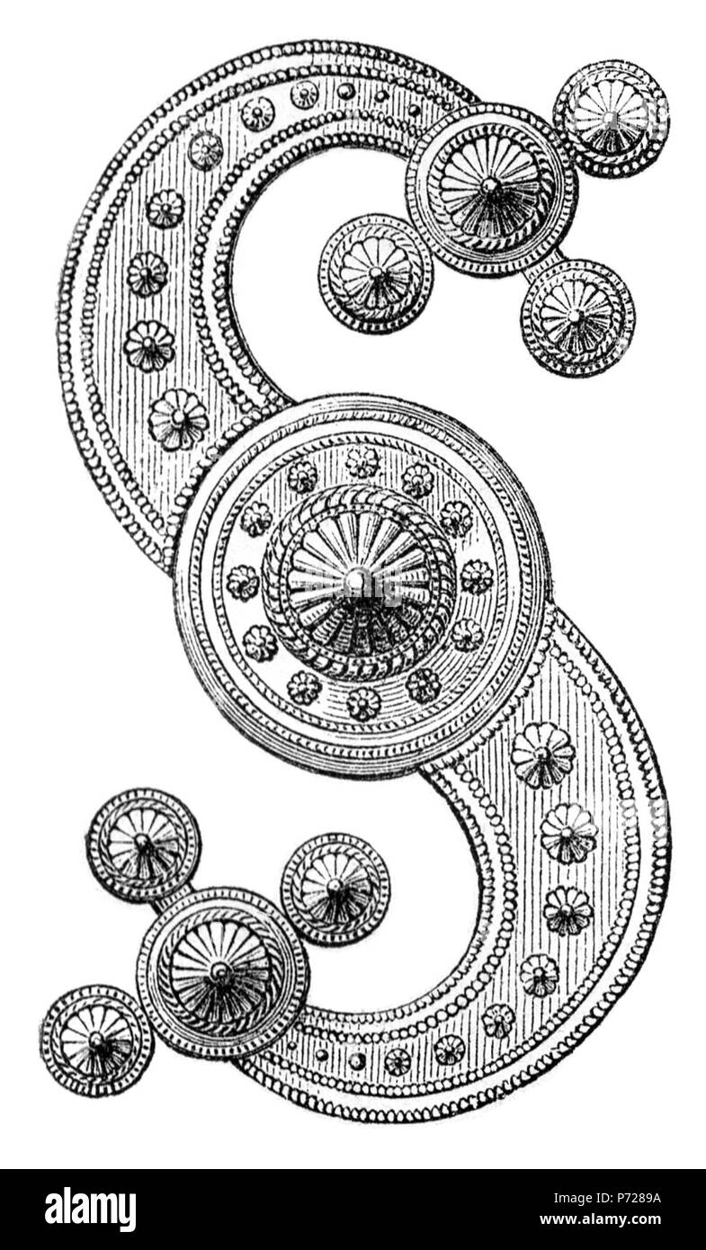 Svenska: Anfang fino a inledningen från sidan 1 io Sveriges hednatid, samt medeltid, förra skedet, från år 1060 fino a år 1350 (1877) av Oscar Montelius. 1877 9 Anfang S Inledning (Montelius 1877 SID 001) Foto Stock