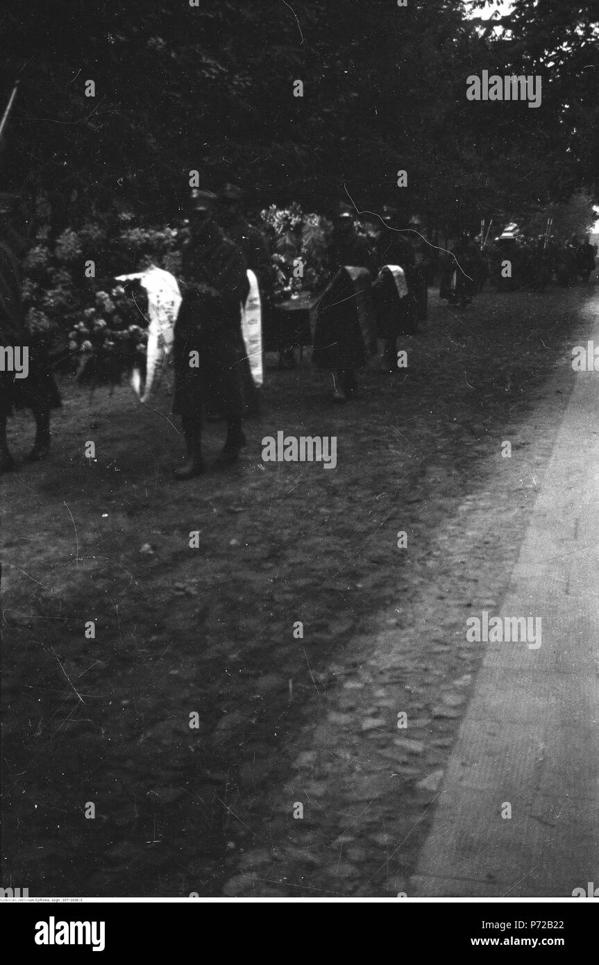 65 Narcyz Witczak-Witaczyński - Pogrzeb z udziałem wojska (107-1036-3) Foto Stock