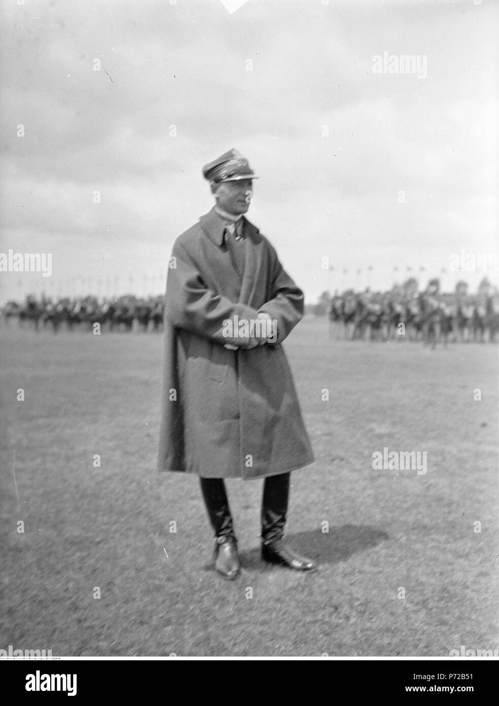 71 Narcyz Witczak-Witaczyński - Uroczystość w 1 Pułku Strzelców Konnych (107-1114-8) Foto Stock