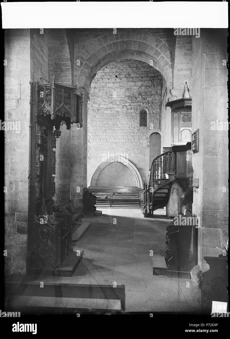 . Eglise réformée anciennement Saint-Jean-Baptiste 1901 25 CH-ACV AMH-C-1507 Foto Stock