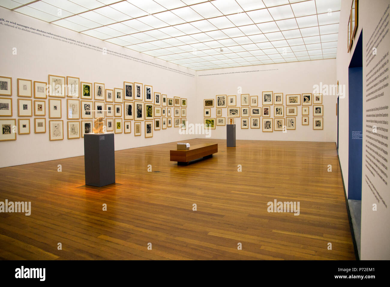 Inglese: parte dell'Ernst Ludwig Kirchner Museum di raccolta sul lavoro dell'artista . 1 ottobre 2016, 18:55:44 10 Ernst Ludwig Kirchner Museum, di raccolta 2 Foto Stock