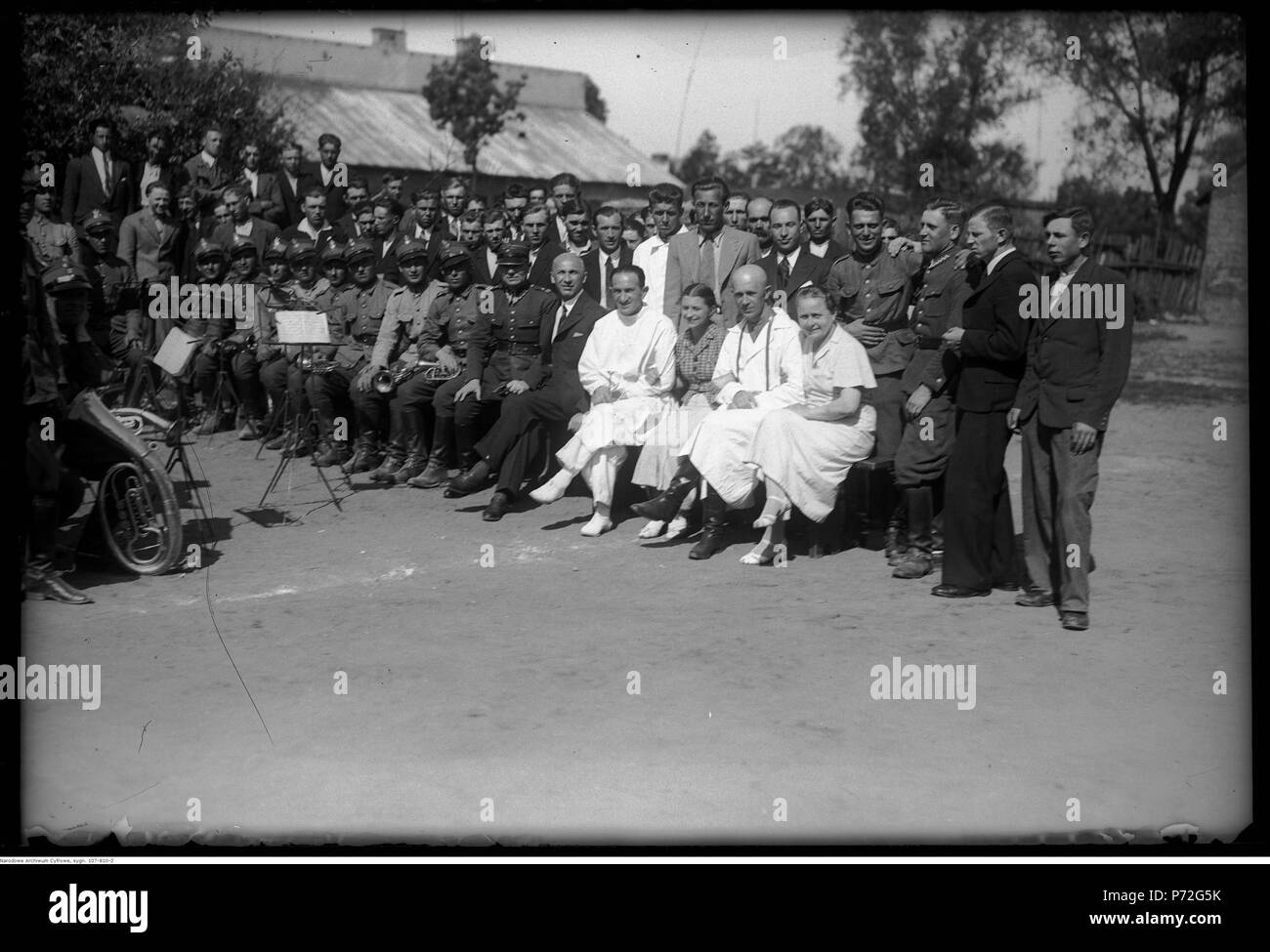 60 Narcyz Witczak-Witaczyński - Komisja poborowa ho poborowi w Garwolinie (107-810-2) Foto Stock