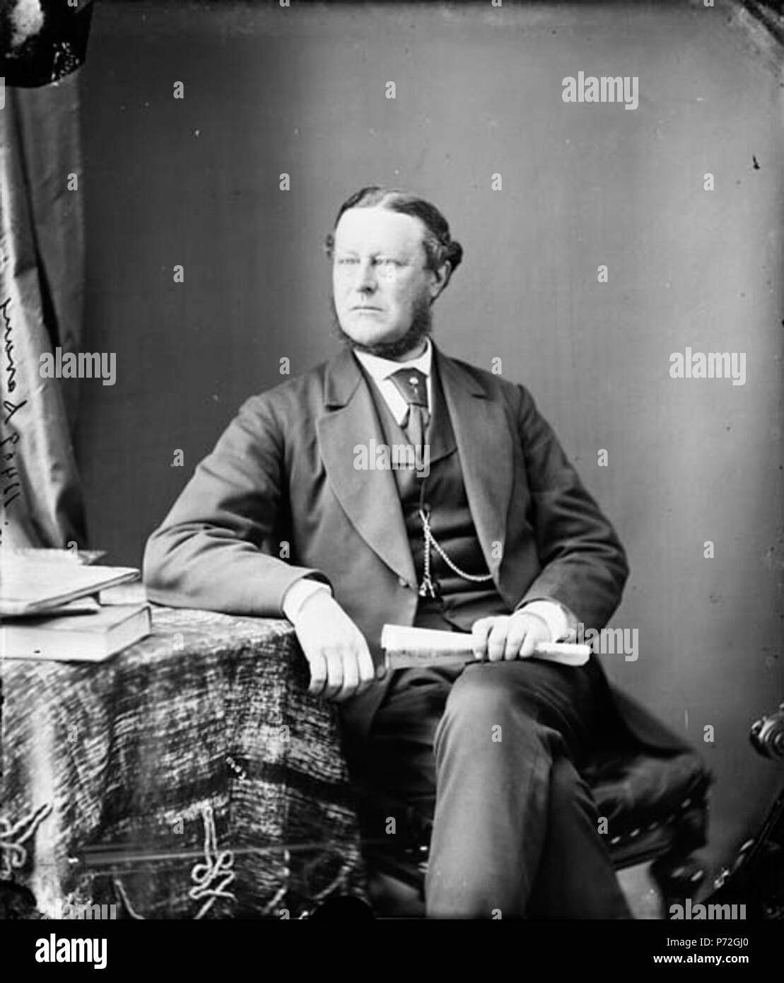 Inglese: Gilles Savary, Alfred, William D. C., M. P. (Digby, N. S.) ott. 10, 1831 - 1920 . Aprile 1872 14 Alfred William Savary Foto Stock