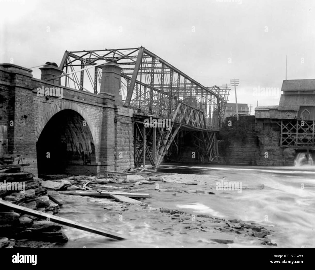 4 Ponte Chaudière 1892 Foto Stock