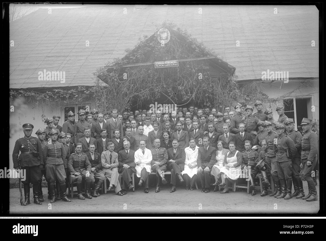 60 Narcyz Witczak-Witaczyński - Komisja poborowa (107-879-3) Foto Stock