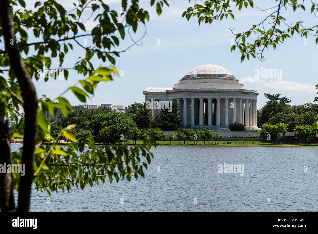 Jefferson Memorial. Washington DC, Stati Uniti d'America Foto Stock
