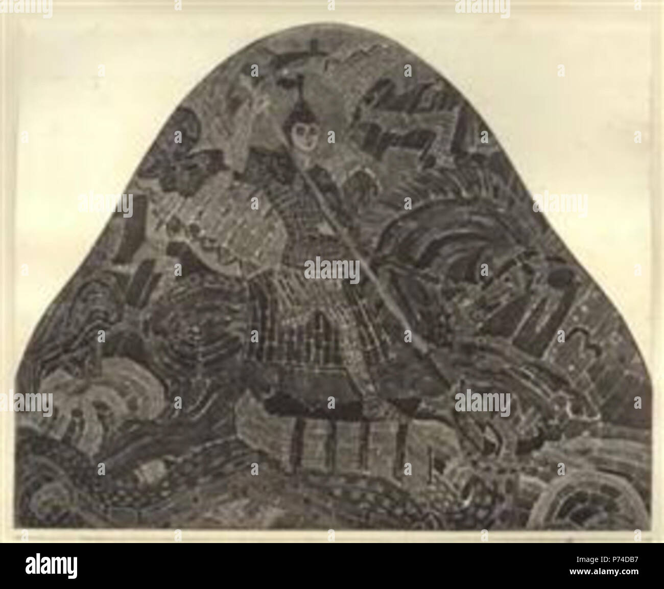 Il lavoro di Nicholas Roerich . prima di 1947 47 St-michael-arhistratig-1906.jpg!PinterestLarge Foto Stock