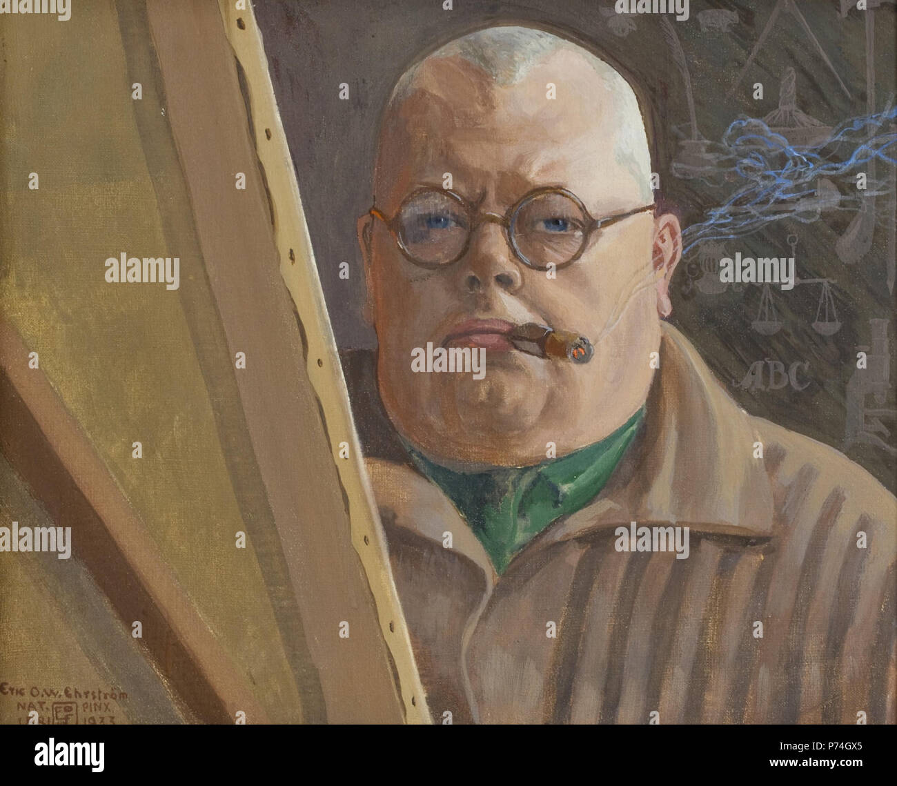 39 Eric O W. Ehrström 1933 Foto Stock