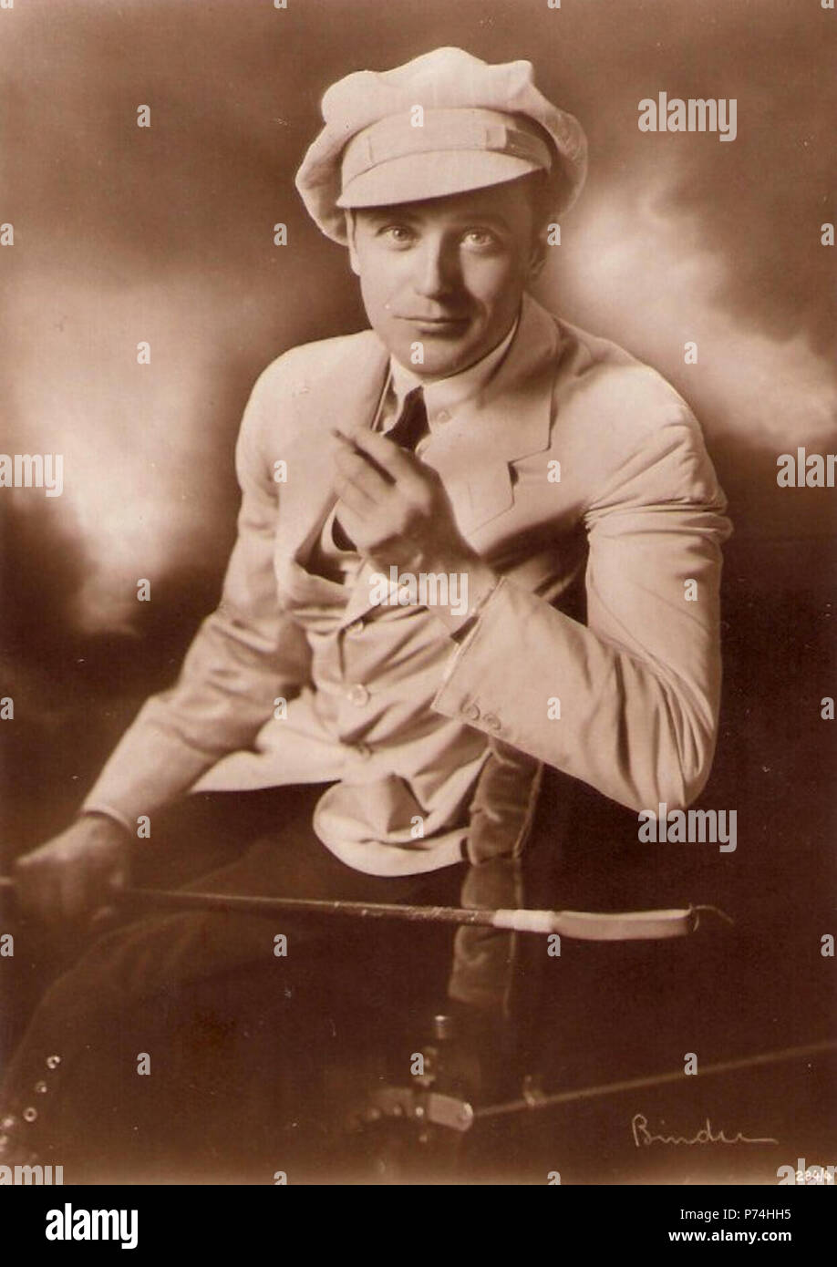 Inglese: Harry Liedtke Deutsch: Harry Liedtke . tra circa 1919 e circa 1924 135 Harry Liedtke-Ross 284-4-legante Foto Stock