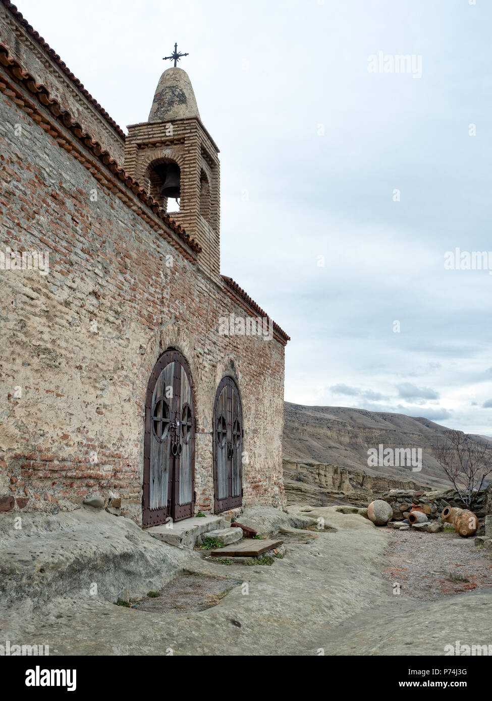 Uplistsikhe basilica ( X secolo ), Georgia Foto Stock