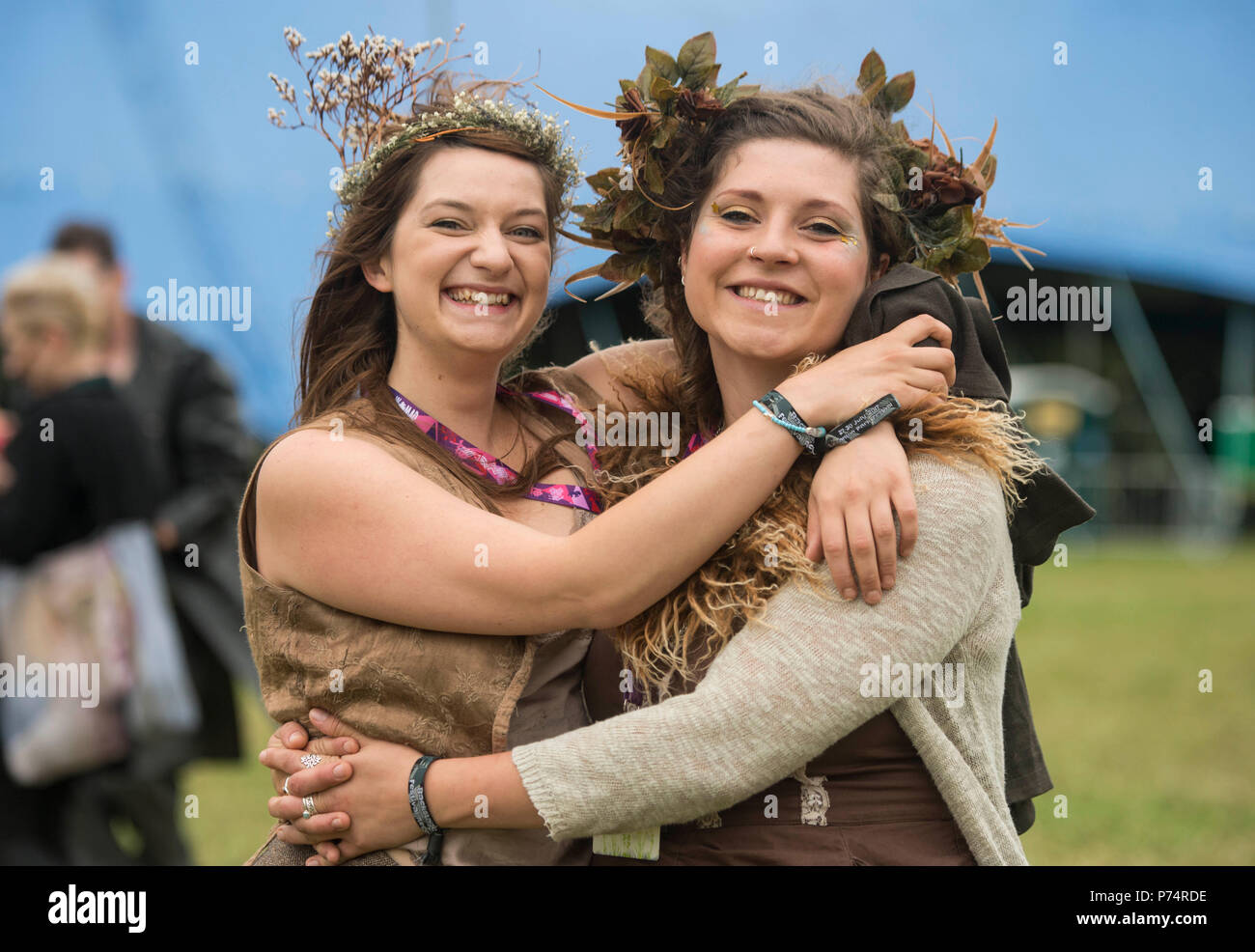 Festival di musica femminile tenutosi a Charlton Park, Malmesbury, Wiltshire 2017 - venerdì Foto Stock
