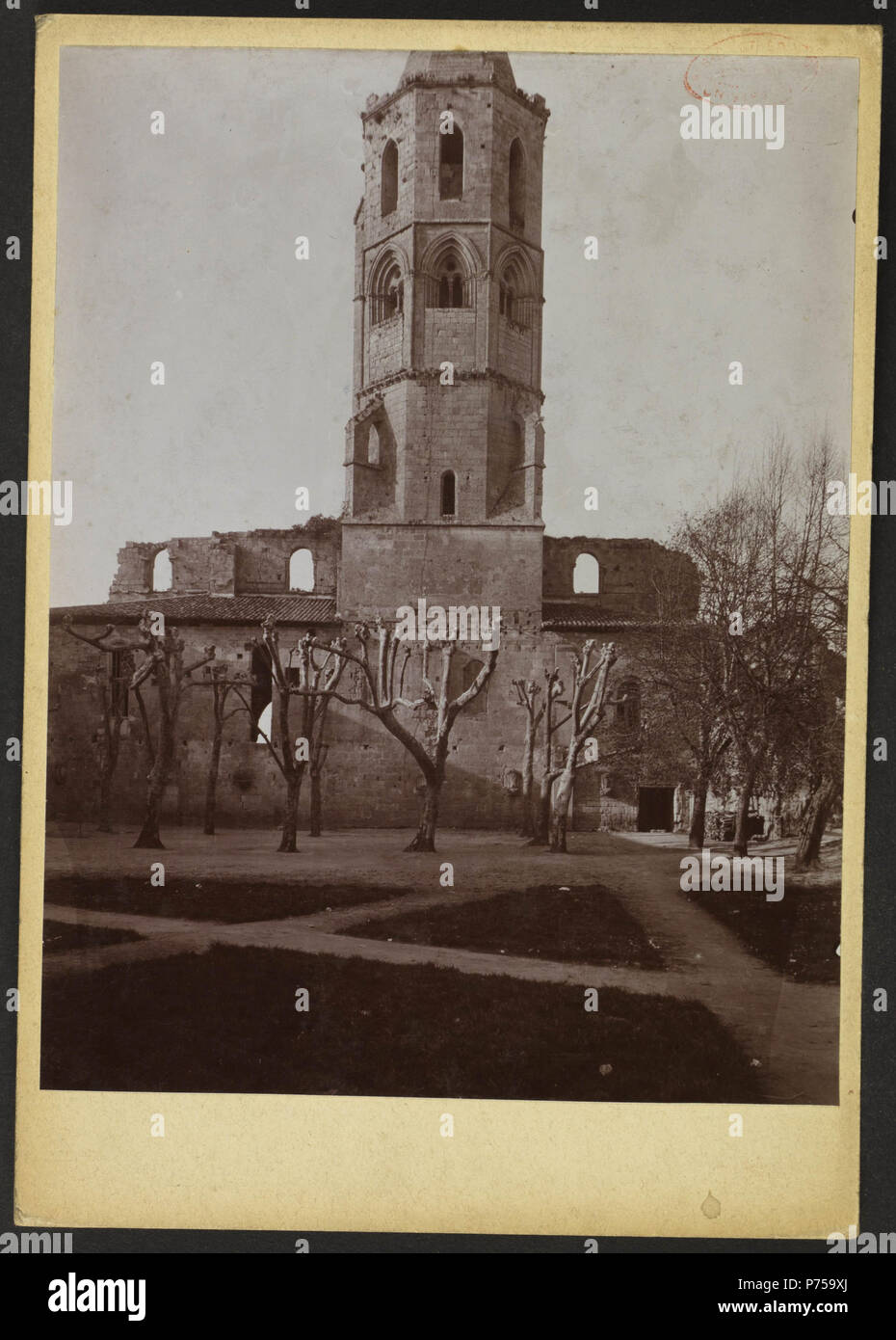 5 Abbaye de La Sauve-Majeure - J-Un Brutails - Université Bordeaux Montaigne - 1034 Foto Stock