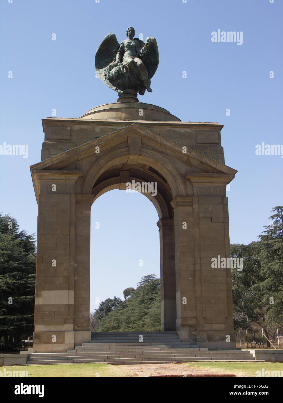 Inglese: Il Anglo-Boer Memoriale di guerra al South African Museo Nazionale di Storia Militare di Johannesburg . 25 Agosto 2008 47 Sud Africa - Anglo-Boer War Memorial-001 Foto Stock