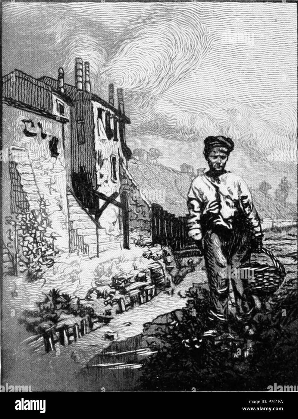 185 Pierre Eugène Vibert Bords de Bièvre Foto Stock