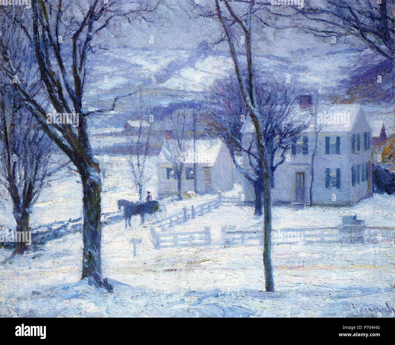 . Inglese: insegnante per andare a casa N/A 203 Robert Vonnoh - Insegnante di andare a casa Foto Stock