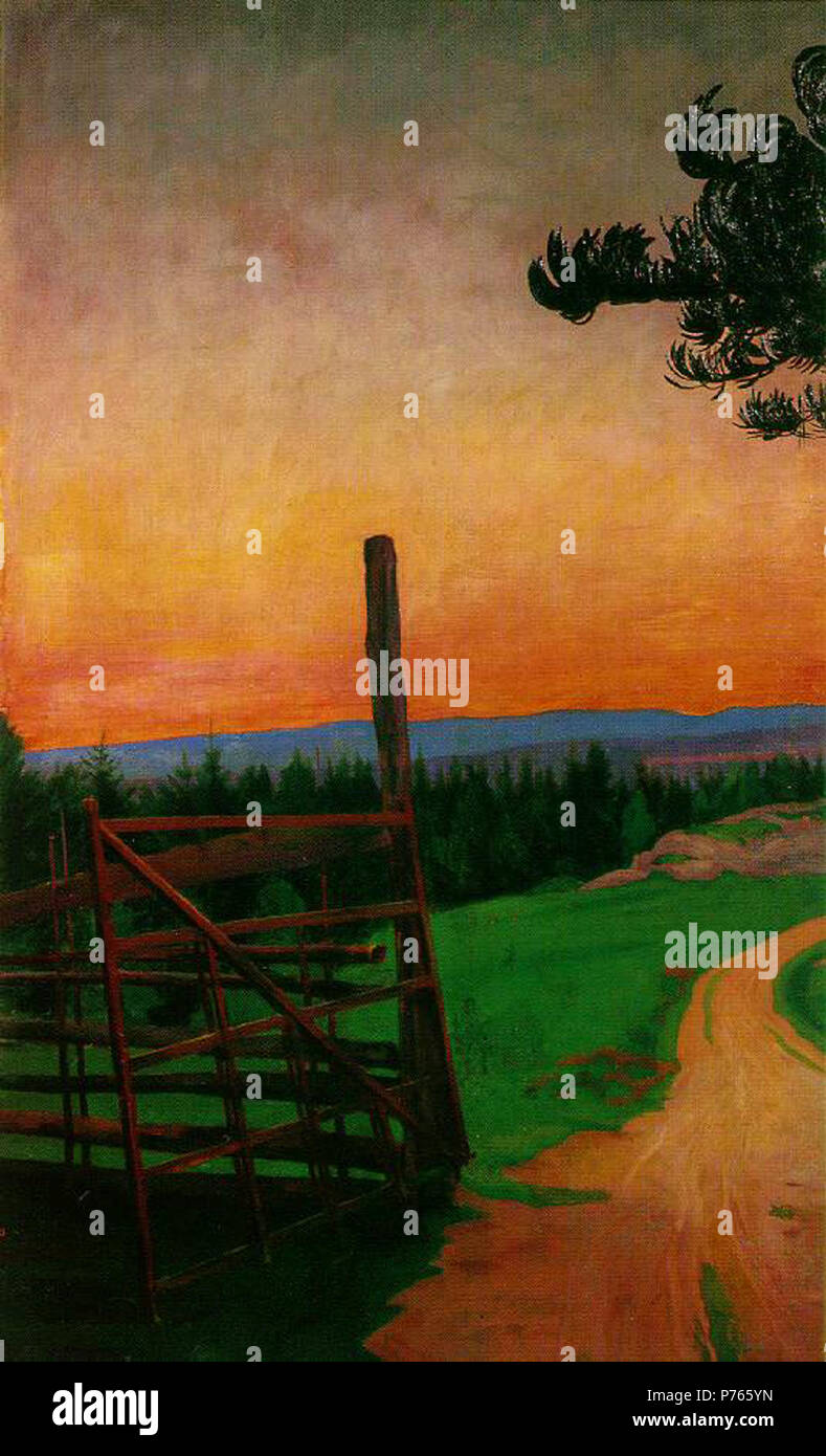 . Country Road 1912 212 SOHLBERG12 Foto Stock