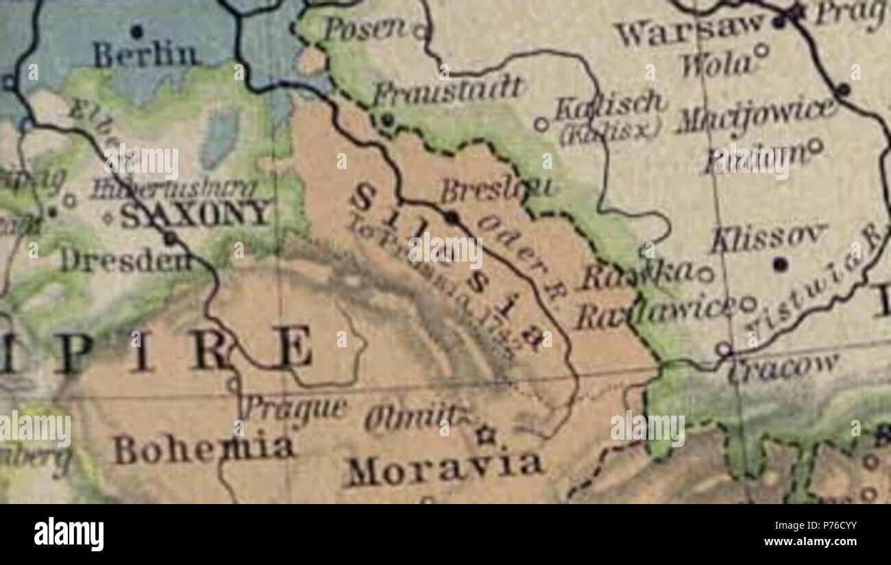 212 Silezie1740 Foto Stock