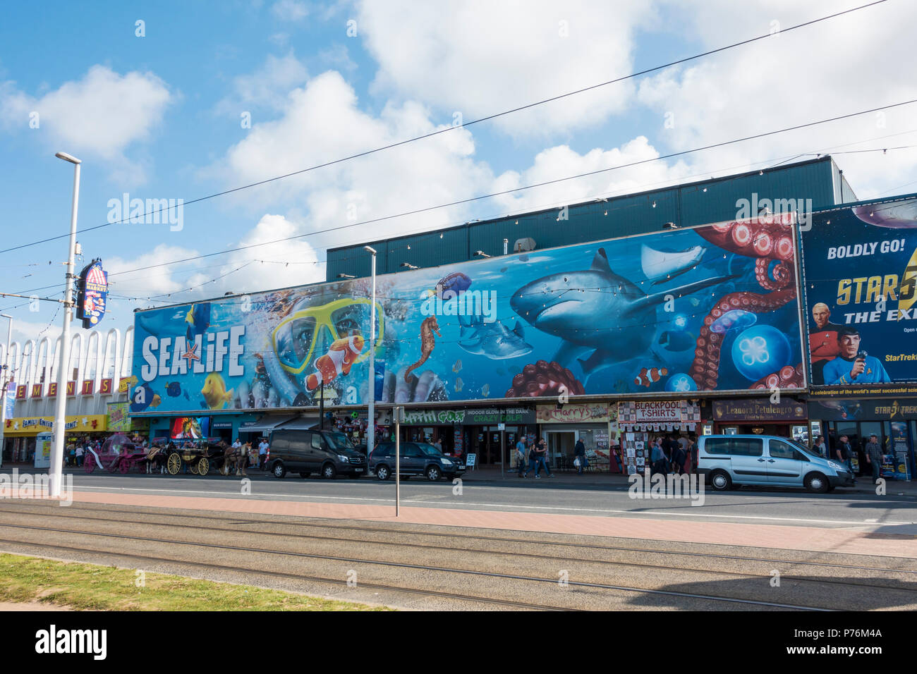Sea Life Centre di Blackpool, Lancashire. Foto Stock