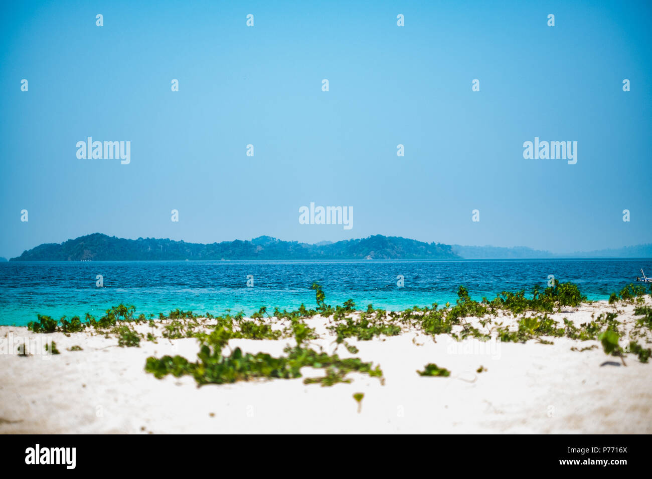 Mare di Andaman e Nicobar Foto Stock