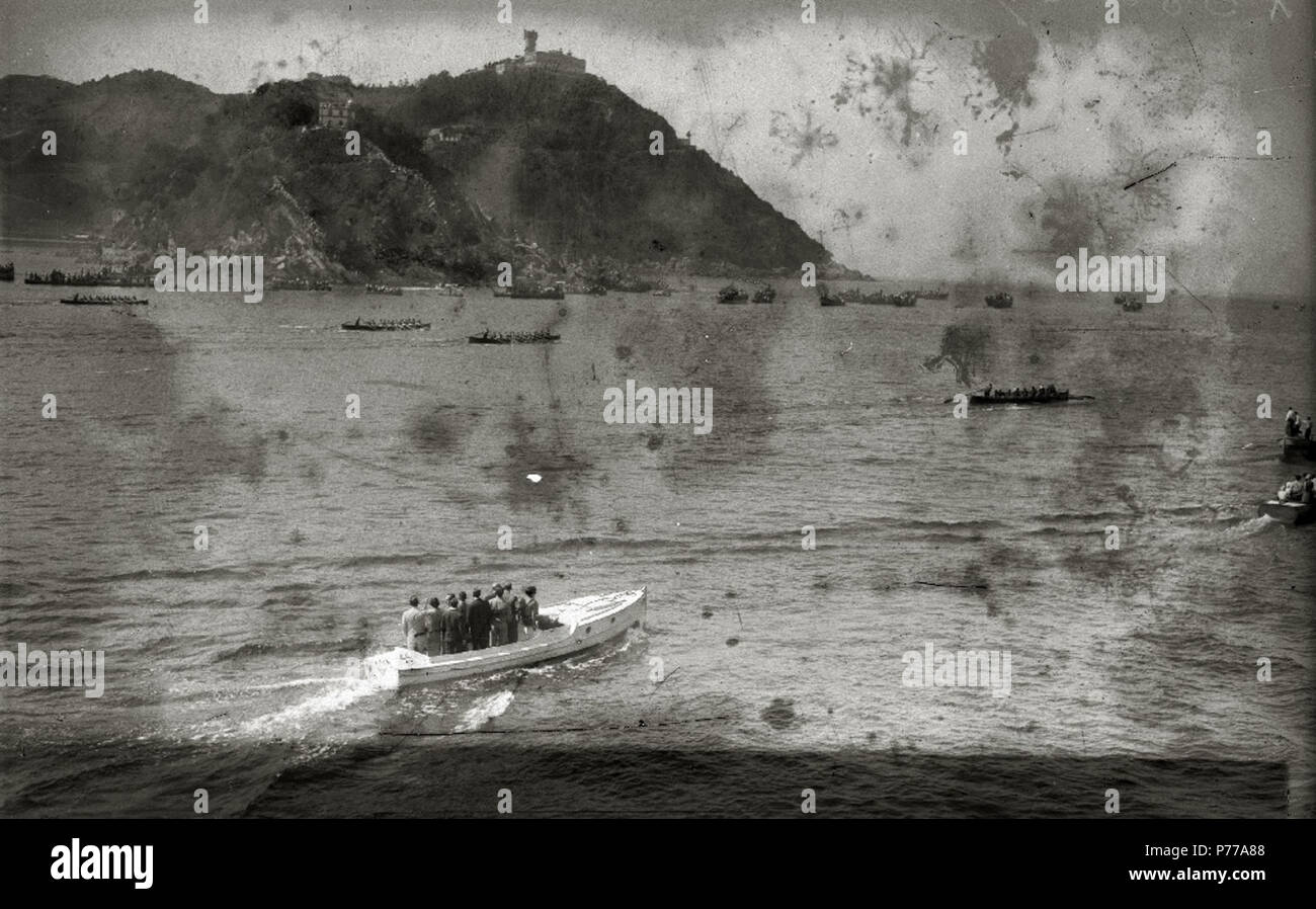 16 Celebración de la Bandera de la Concha (7 de 21) - Fondo Car-Kutxa Fototeka Foto Stock