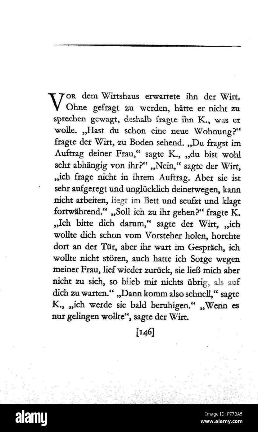 23 De Kafka Schloß 146 Foto Stock