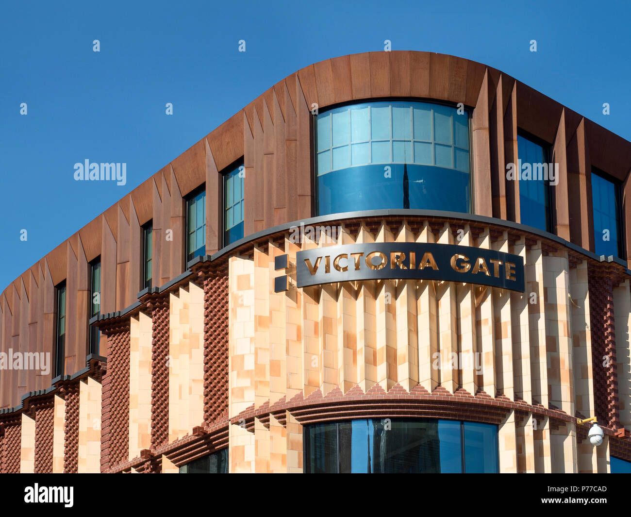 Victoria Gate moderno centro commerciale in Leeds West Yorkshire Inghilterra Foto Stock