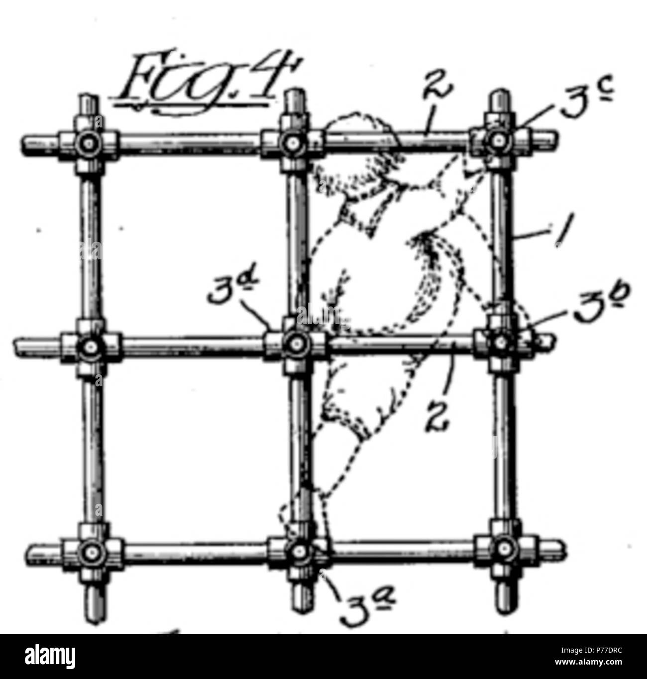 Struttura di arrampicata . 1 Ottobre 1920 41 JungleGym Sebastian Hinton 1920 Foto Stock