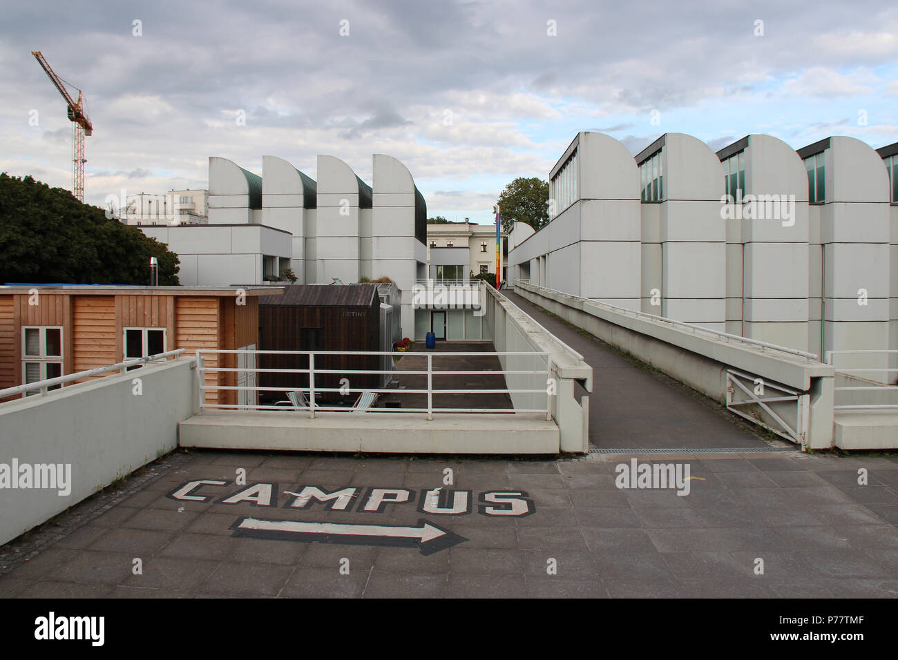 Il Bauhaus-Archiv a Berlino (Germania). Foto Stock