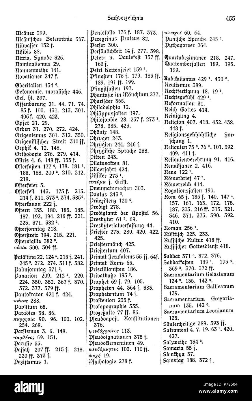 10 II banda - der Osten (Holl) 455 Foto Stock