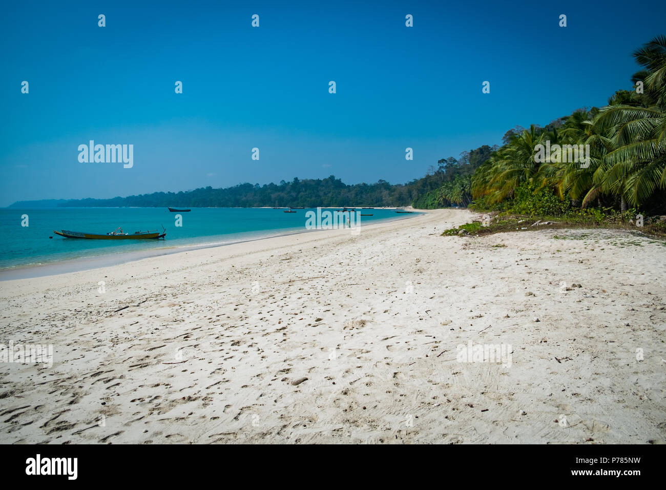 Mare di Andaman e Nicobar Foto Stock