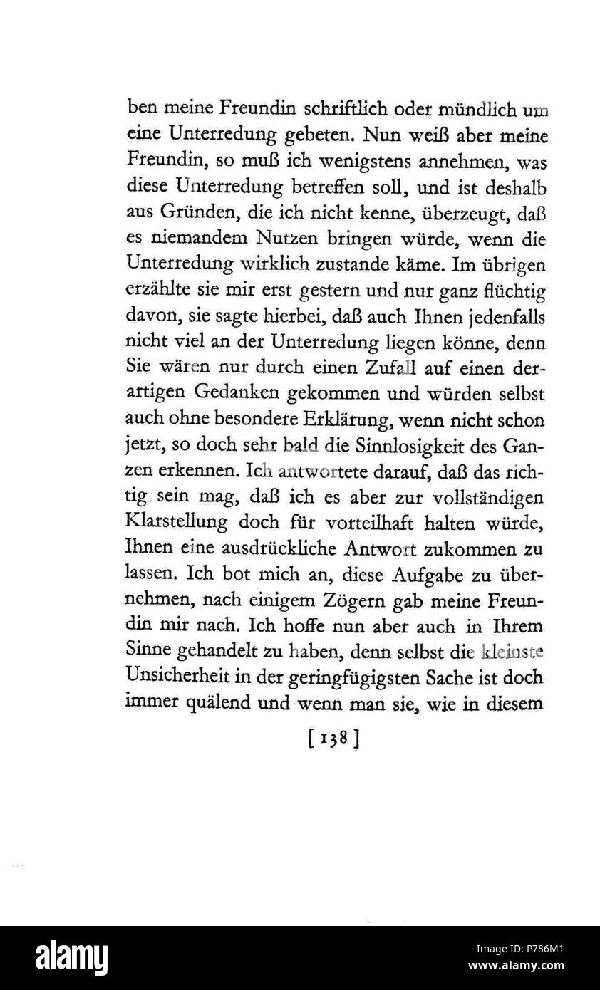 21 De Kafka Prozeß 138 Foto Stock