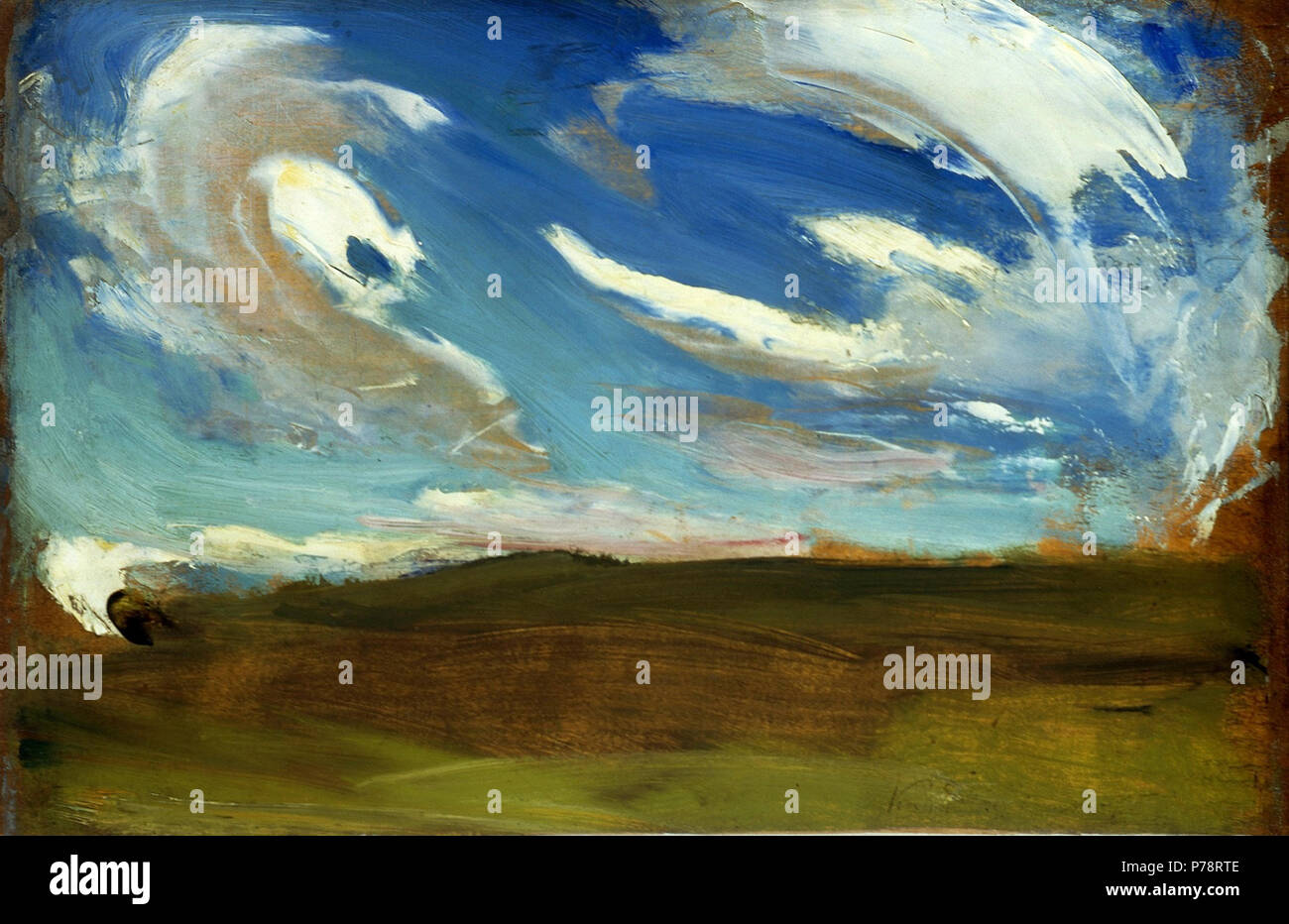 2 Nuvole Krzyżanowski Foto Stock