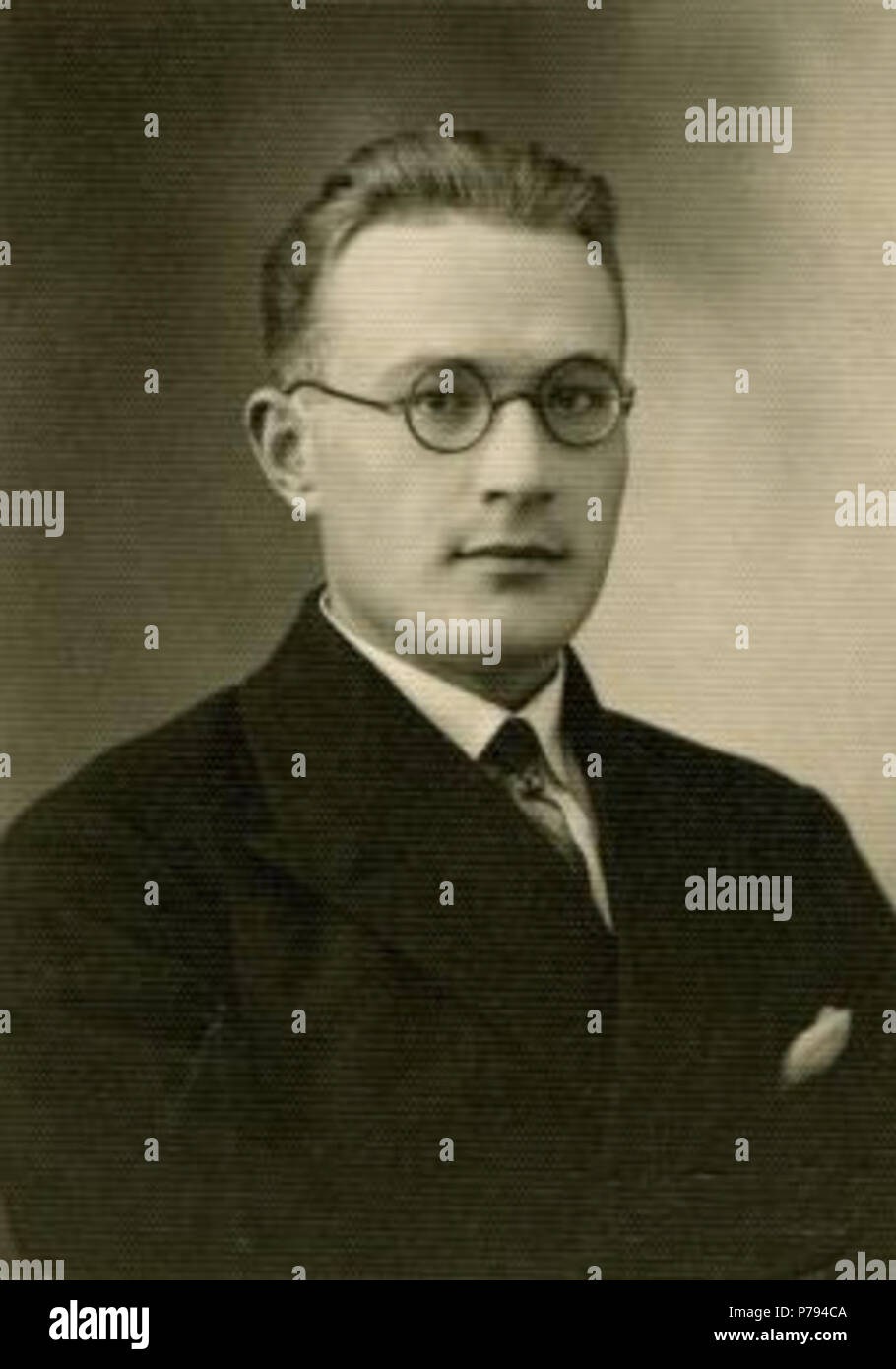 Eesti: Jaan Kiivit . u. 1920-ndate lõpp või 1930-ndate algus 4 Jaan Kiivit Foto Stock