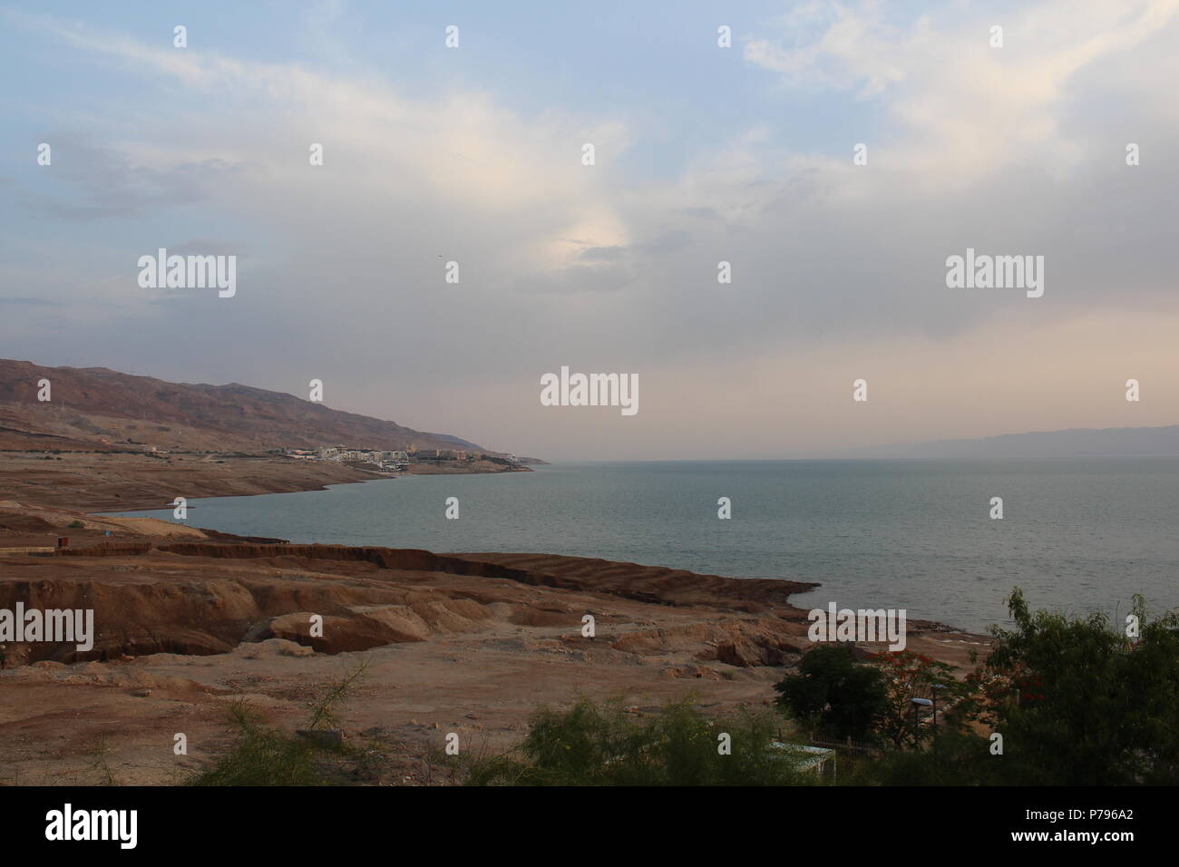 Il Mar Morto Giordania Foto Stock