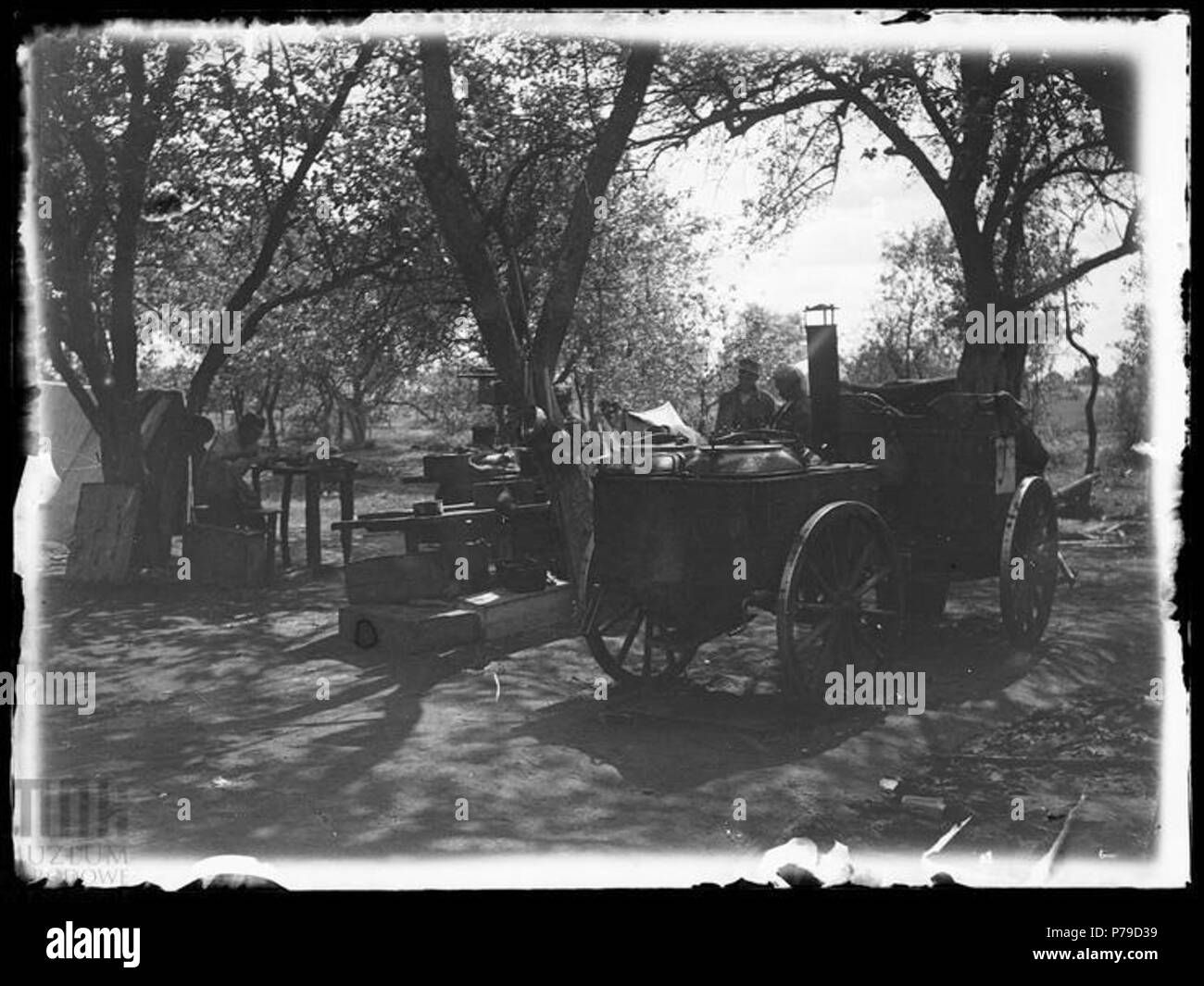 37 Kuchnia polowa LP Rarańczą pod, 1915 Foto Stock