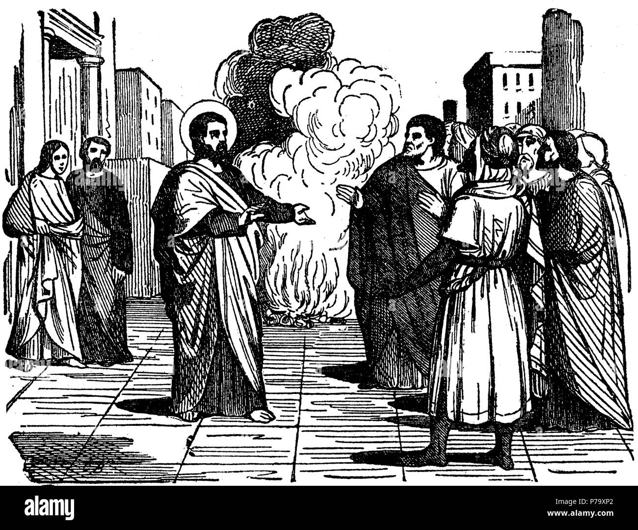 San Filippo, vescovo di Heraclea e dei suoi compagni martiri, Foto Stock