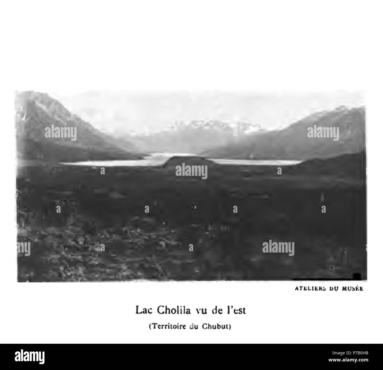 58 Moreno - Ricognizione de la région andine, 1897, pl. 26 Foto Stock