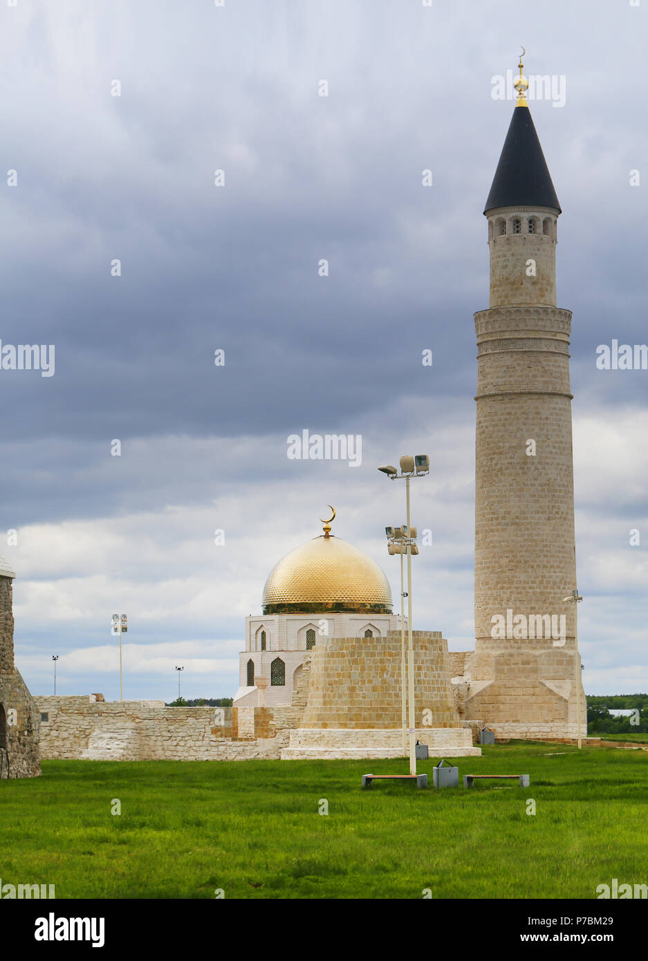 Foto di antichi minareti e templi in Tatarstan Foto Stock
