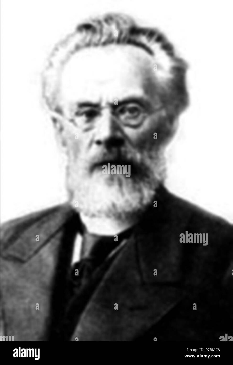 Inglese: questa è una foto della Lev Tikhomirov nei suoi ultimi anni, probabilmente preso intorno alla fine del secolo scorso. Probabilmente 1890 81 Tikhomirov2 Foto Stock
