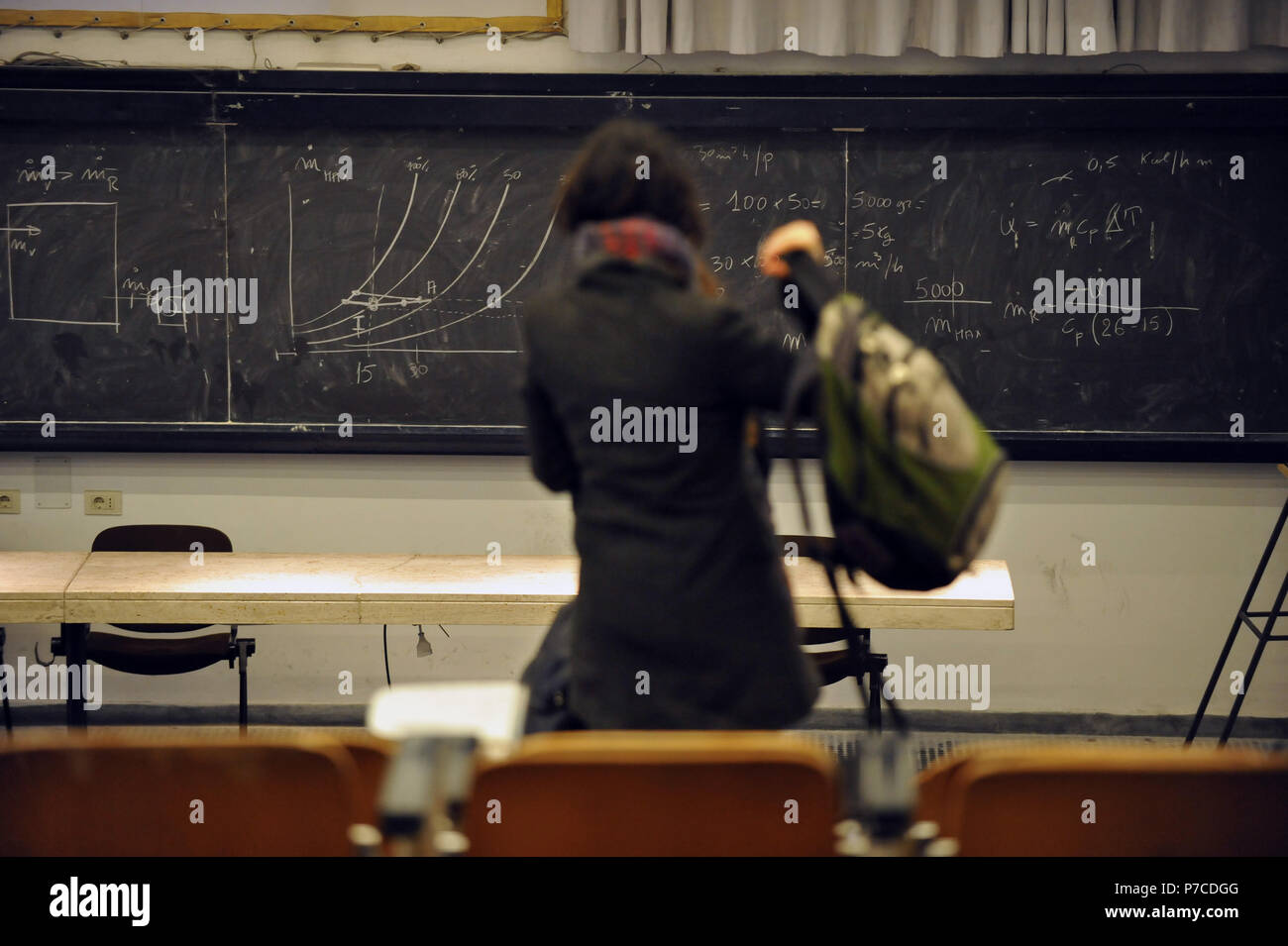 Roma. Facoltà di Ingegneria, 'Sapienza Università degli Studi. L'Italia. Foto Stock