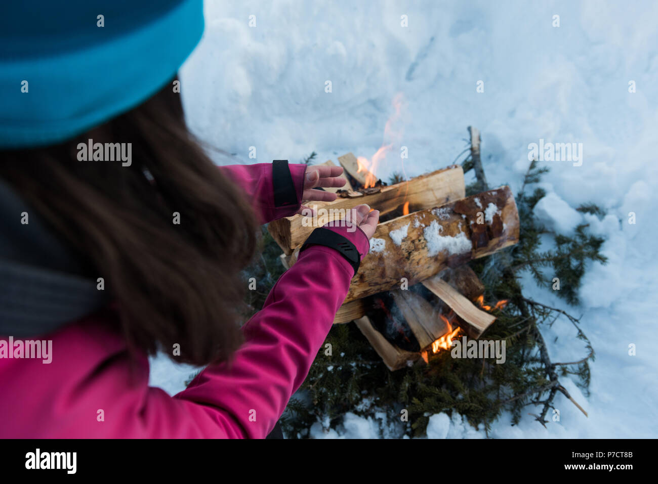 Falò di riscaldamento immagini e fotografie stock ad alta risoluzione -  Alamy