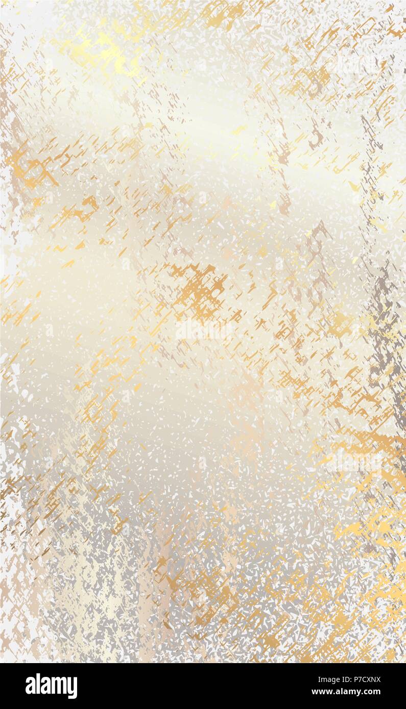 Texture di marmo con patina dorata, vintage sfondo per il vostro design, illustrazione vettoriale. Illustrazione Vettoriale