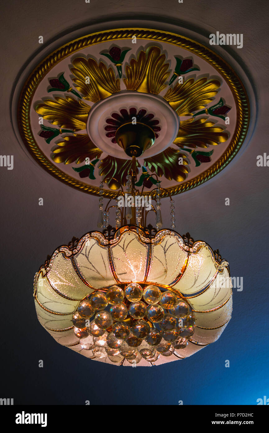 Lampadario a bracci Foto Stock