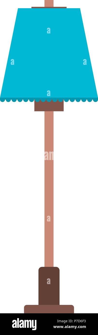 Casa lampada icona isolato Illustrazione Vettoriale