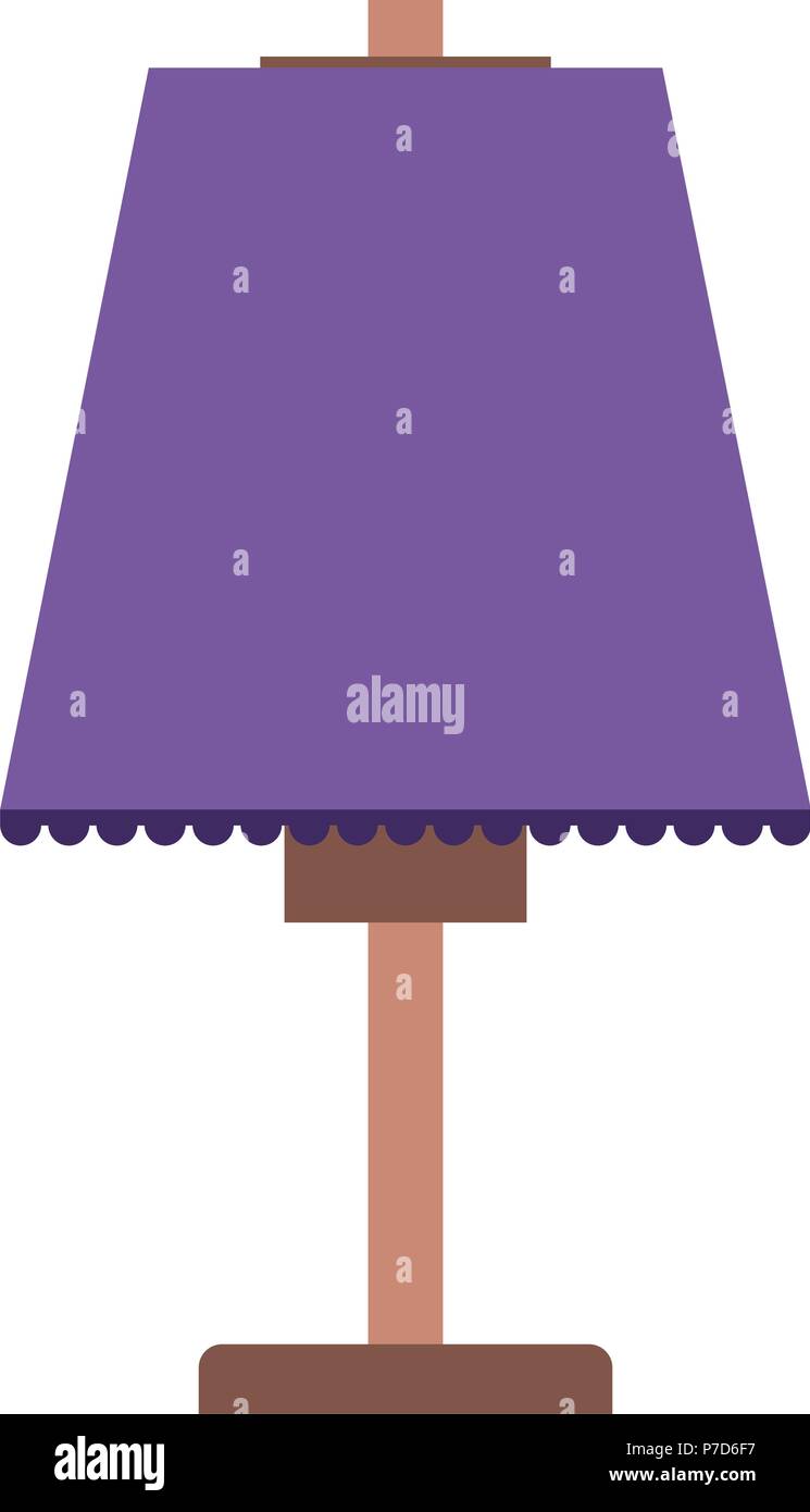 Casa lampada icona isolato Illustrazione Vettoriale